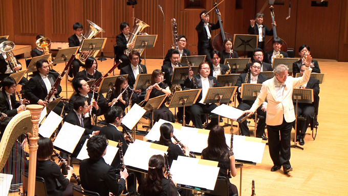 指揮：ユベール・スダーン
東京佼成ウインドオーケストラ
ビゼー：ファランドール（大橋晃一 編）（アンコール）
Hubert Soudant, conductor
Tokyo Kosei Wind Orchestra
Georges Bizet : L'arlesienne Suite No. 2: IV. Farandole（arr. K. Ohashi)