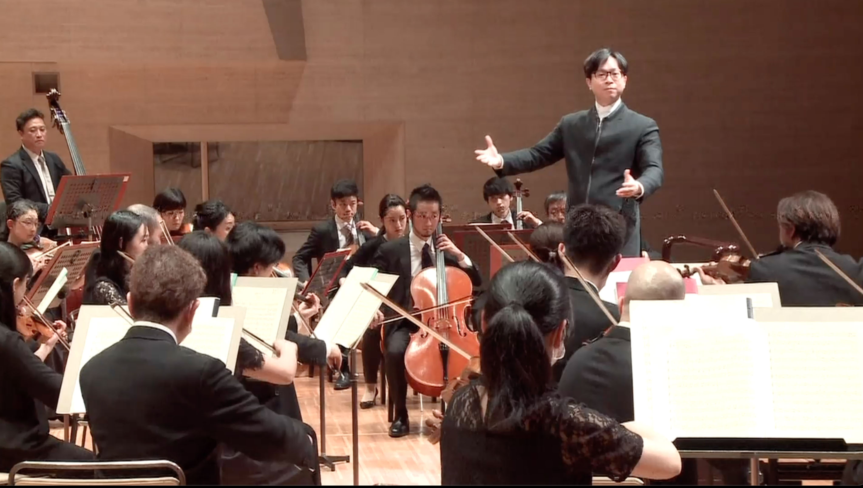 カーチュン・ウォン  
日本フィルハーモニー交響楽団
ベートーヴェン：交響曲第6番「田園」第1楽章 
Kahchun WONG　
Japan Philharmonic Orchestra
Ludwig van BEETHOVEN: Symphony No.6 