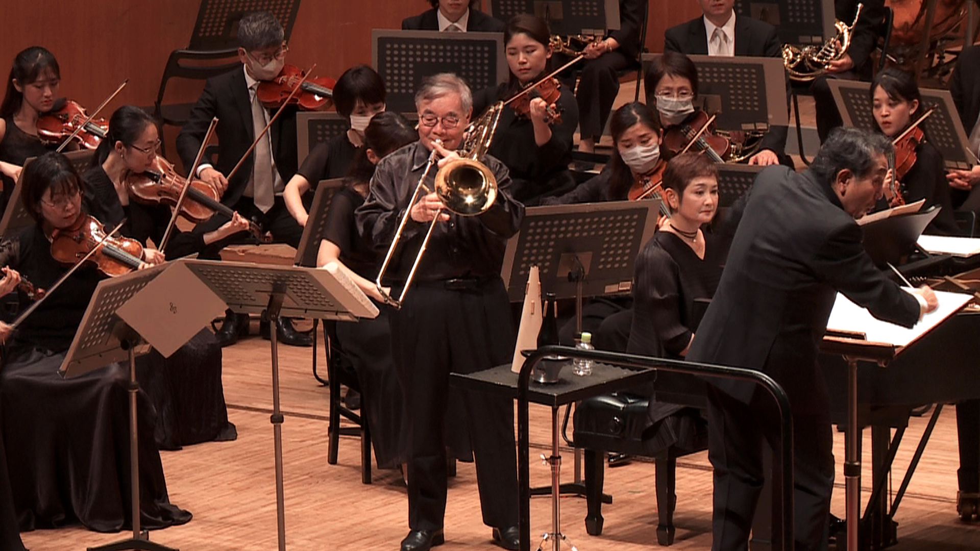 指揮：山下一史 トロンボーン：箱山芳樹（千葉交響楽団トロンボーン奏者） 千葉交響楽団 吉松 隆：トロンボーン協奏曲「オリオン・マシーン」 Kazufumi Yamashita, Conducor Yoshiki Hakoyama: Tronbone Chiba Symphomy Orchestra Takashi Yoshimatsut: Trombone Concerto, Op. 55, "Orion Machine"