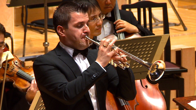トランペット：オッタビアーノ・クリストーフォリ（客演首席奏者） 指揮：広上淳一 日本フィルハーモニー交響楽団 ハイドン：トランペット協奏曲 Haydn:Trumpet Concerto in E-Flat Major